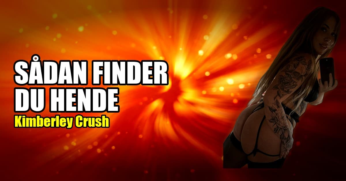 Kimberley Crush på OnlyFans – sådan finder du den rigtige profil (2026)